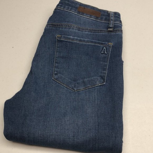 PREMIUM ARTICLES OF SOCIETY MID-RISE SKINNY JEANS 27x25 ⭐️ - Picture 1 of 13